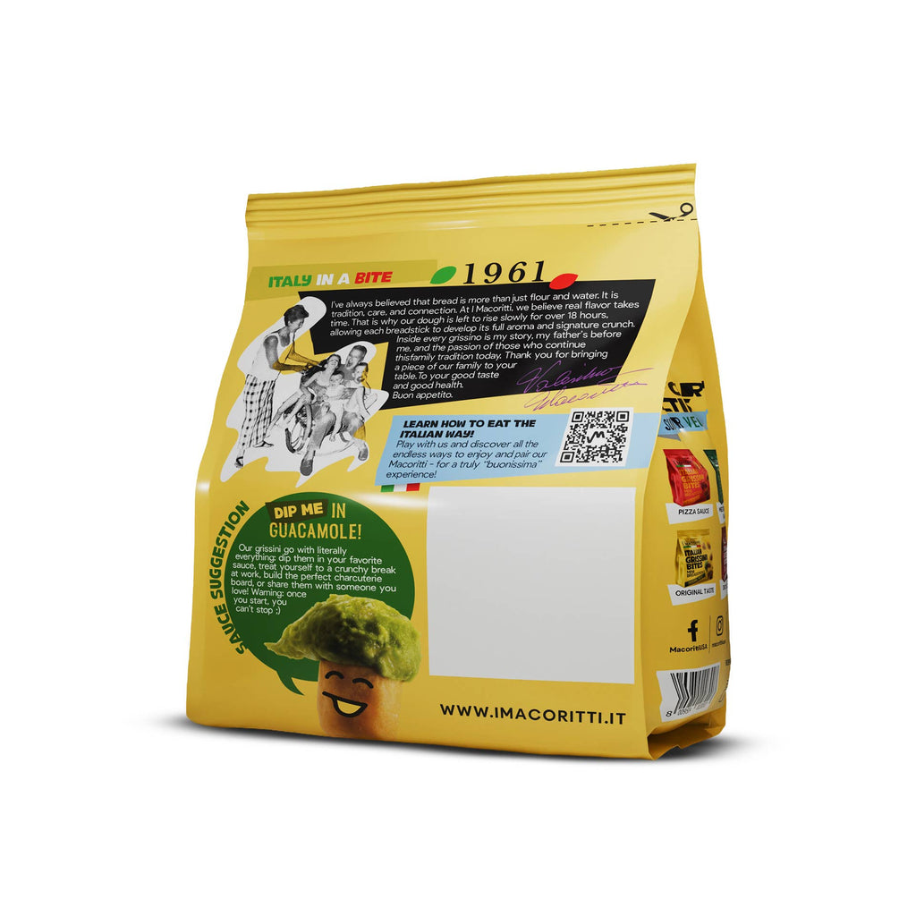 Italian Grissini Bites – Original Extra Virgin Olive Oil