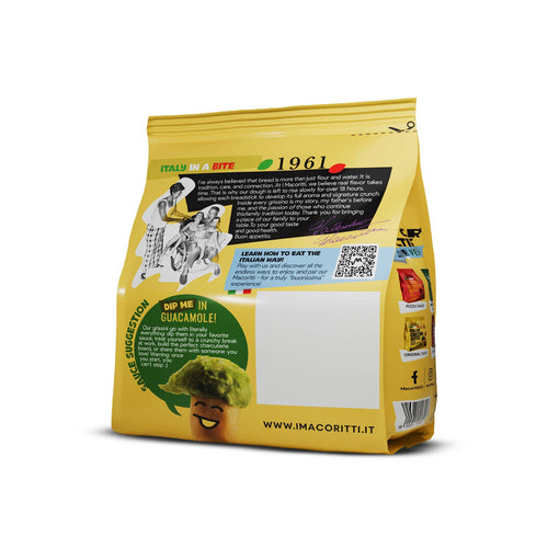 I Macoritti Italian Grissini Bites – Original Extra Virgin Olive Oil - Pack of 12