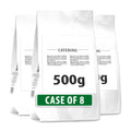 I Macoritti Catering breadsticks with capers and rosemary 500g bulk pack front view with product label case of 8