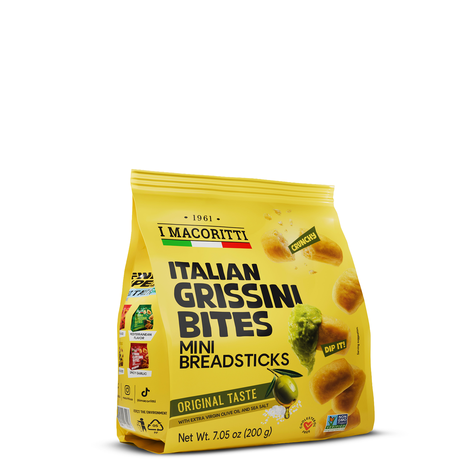 I Macoritti Original Taste Italian Grissini Bites - 7.05oz