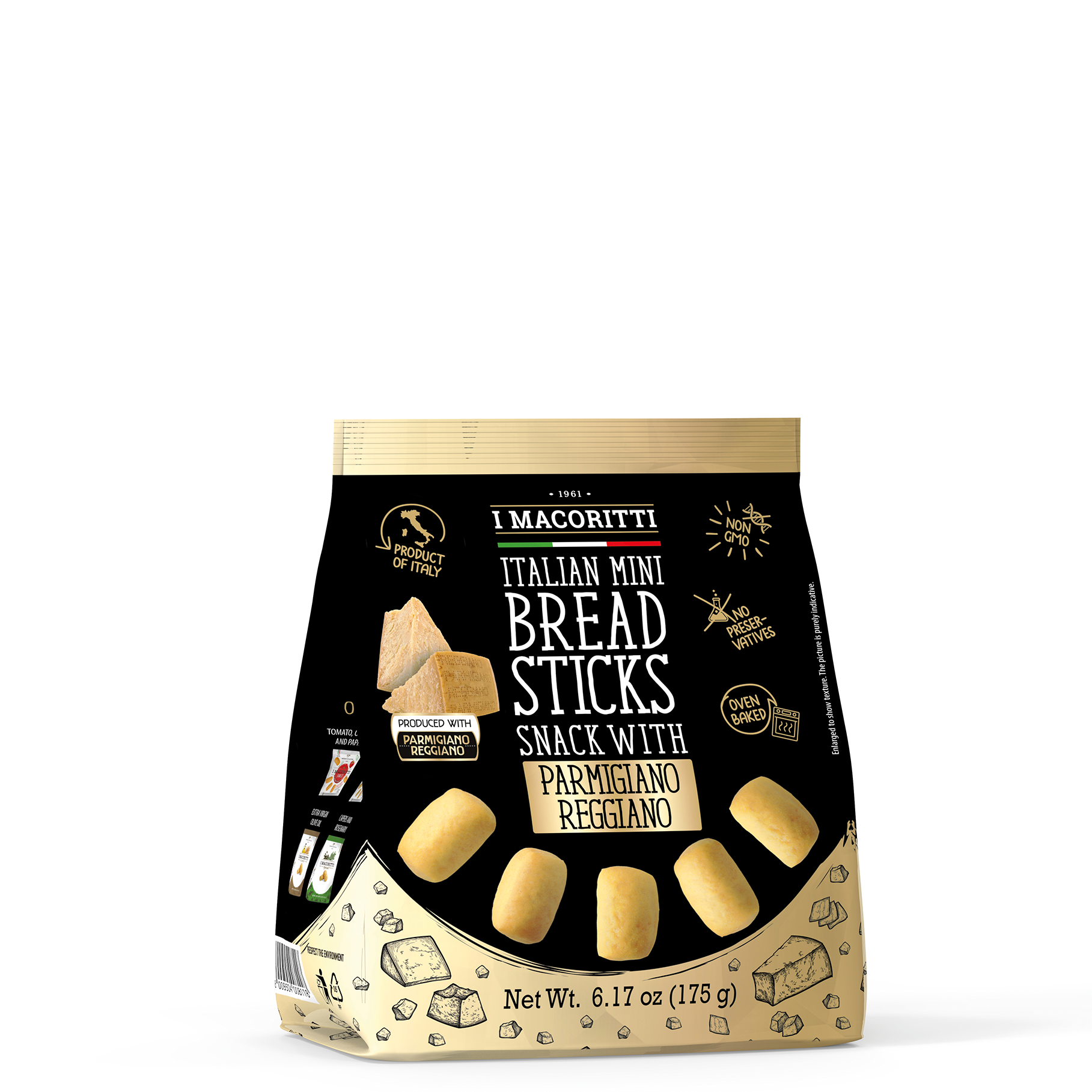 Parmigiano Reggiano Italian Breadsticks | I Macoritti USA - 12