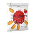I Macoritti Snack mini breadsticks with tomato oregano and paprika front pack 30g